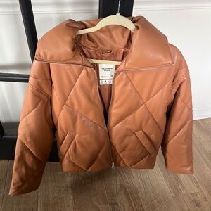 Abercrombie and Fitch Leather Jacket